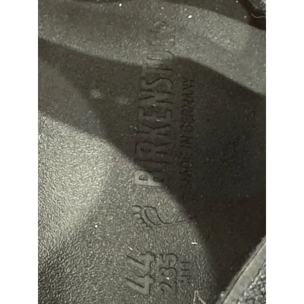 Birkenstock Mogami Birko-Flor Black Sandals EU 44 Men US 11.5 Regular Width